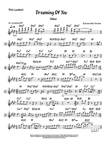 Dreaming Of You (arr. Katsumi WF)