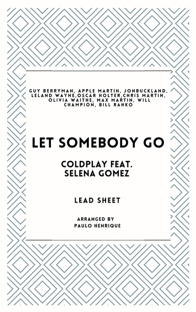 Let Somebody Go (arr. Paulo Henrique)