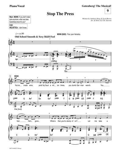 09 Stop The Press 2020 Full Score