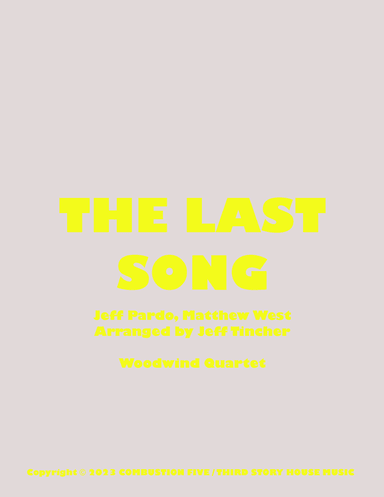 The Last Song (arr. Jeff Tincher)