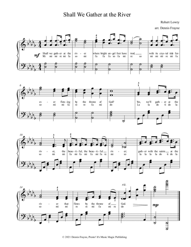 Shall We Gather at the River (arr. Dennis Frayne)