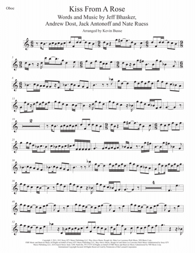Kiss From A Rose (arr. Kevin Busse)
