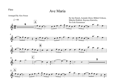 Ave Maria (arr. Alex Souza)