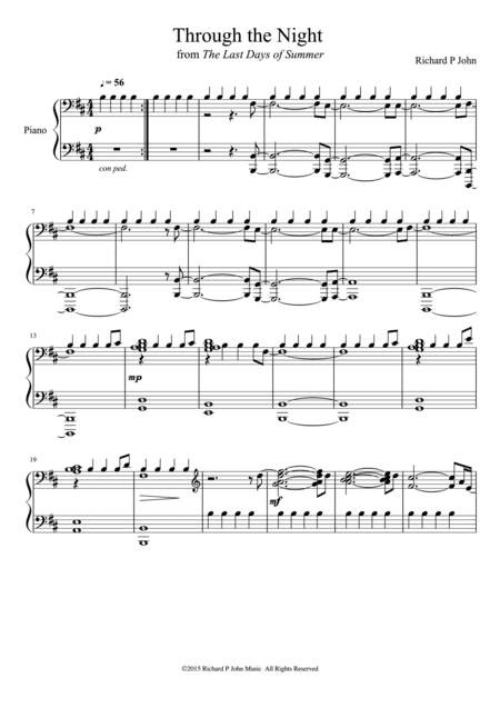 Through the Night - Ending (from The Last Days of Summer)