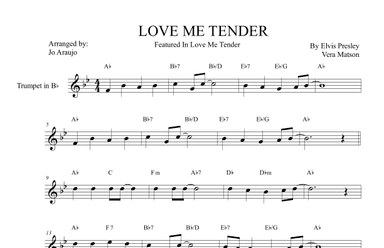 Love Me Tender (arr. JO ARAÚJO)