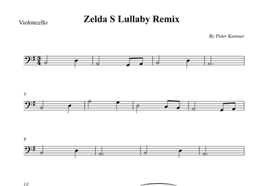 Zelda S Lullaby Remix (arr. Wesley S. SIlva)