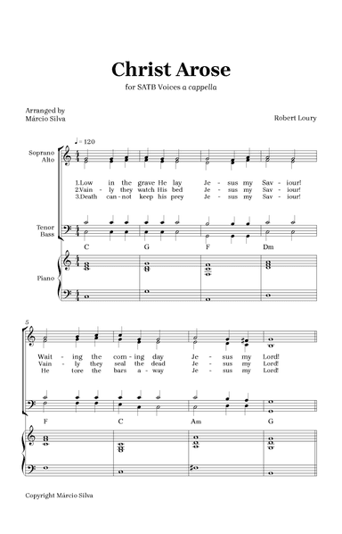 Christ Arose (arr. Márcio Silva)