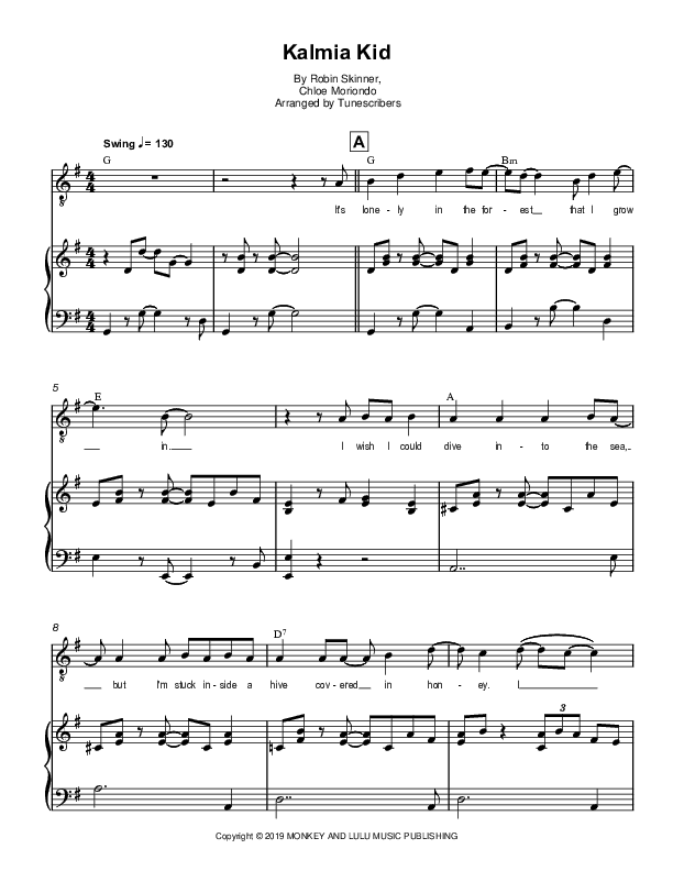 Kalmia Kid (arr. Tunescribers)