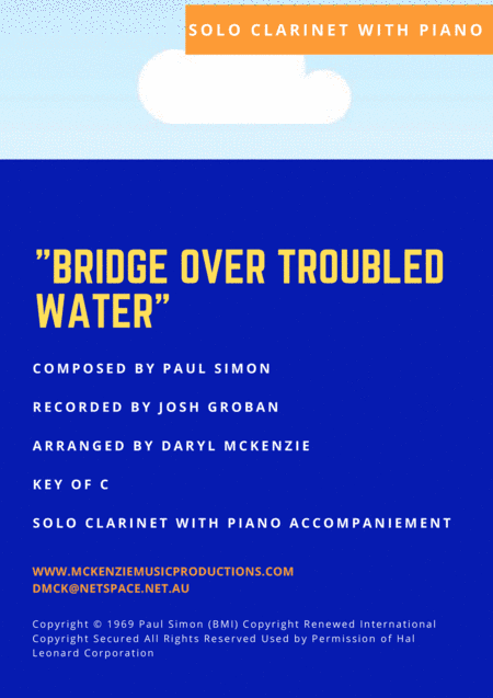 Bridge Over Troubled Water (arr. Daryl McKenzie)