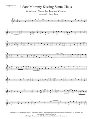 I Saw Mommy Kissing Santa Claus (arr. Kevin Busse)