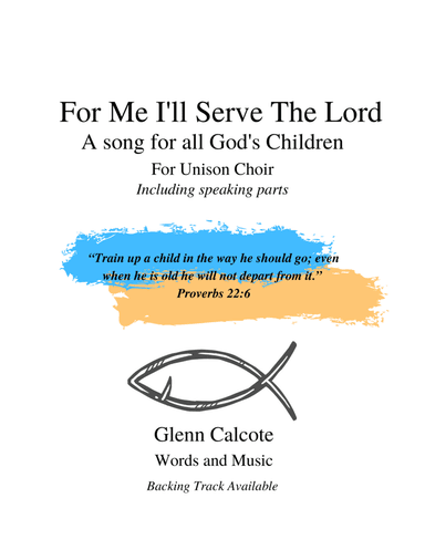 For Me I'll Serve The Lord