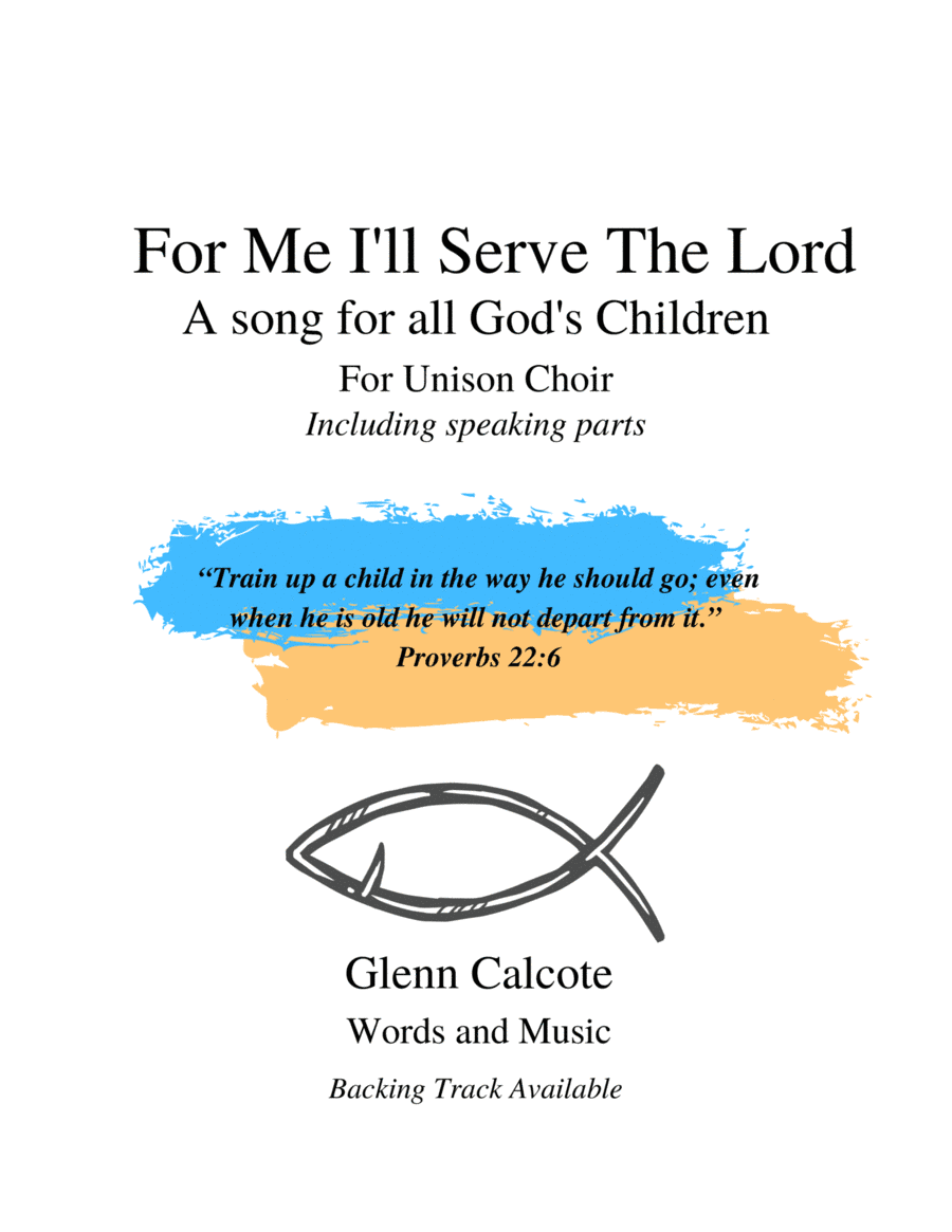 For Me I'll Serve The Lord