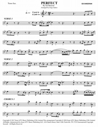 Perfect (arr. Jorge Juárez)