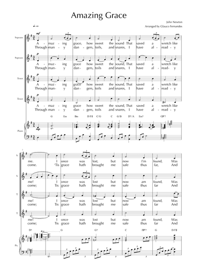 Amazing Grace (arr. Glauco Fernandes)