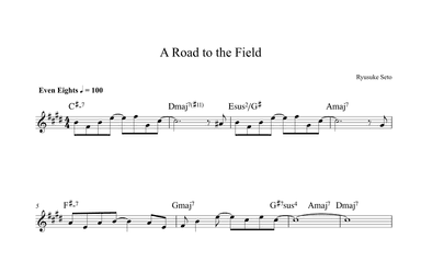 A Road to the Field