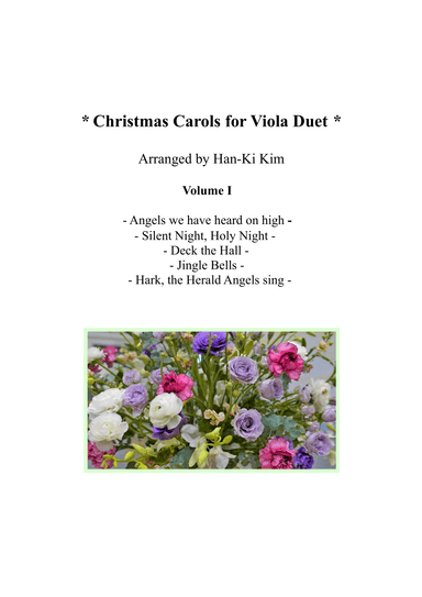 Christmas Carols for Viola Duet  Vol.I (arr. Han-Ki Kim)