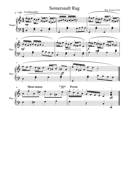 Somersault Rag