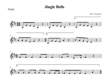 Jingle Bells (arr. Wesley S. SIlva)