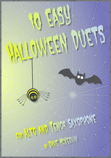 10 Easy Halloween Duets for Alto and Tenor Saxophone