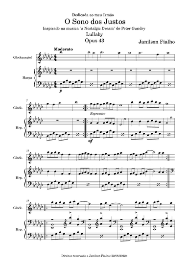 O Sono dos Justos, Opus 43
