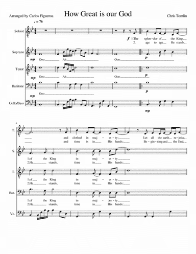 How Great Is Our God (arr. Carlos Figueroa)