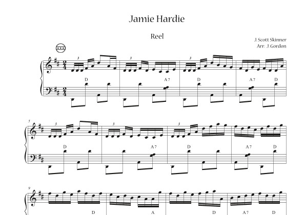 Jamie Hardie (arr. Julia Gordon)