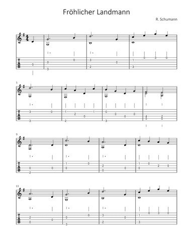 Fröhlicher Landmann (arr. Bettina Schipp)