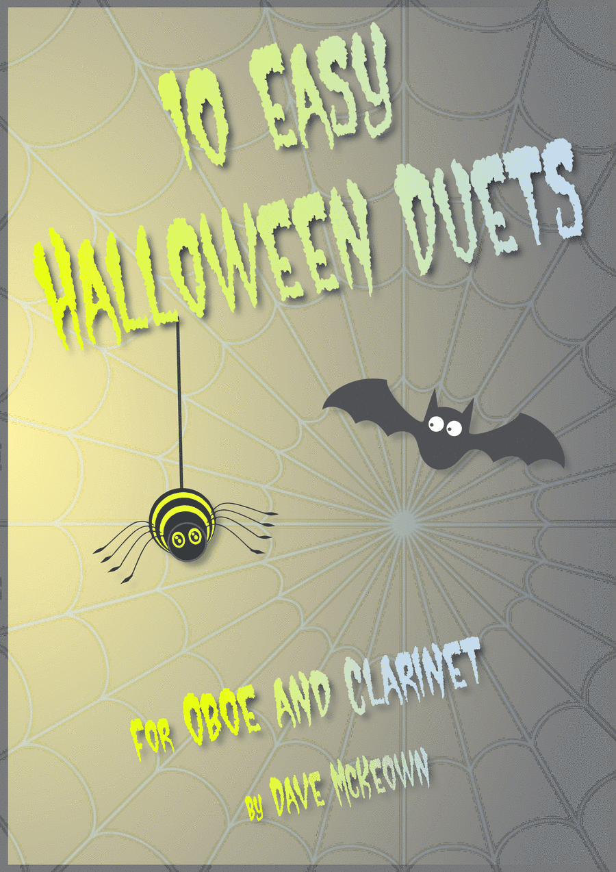 10 Easy Halloween Duets for Oboe and Clarinet
