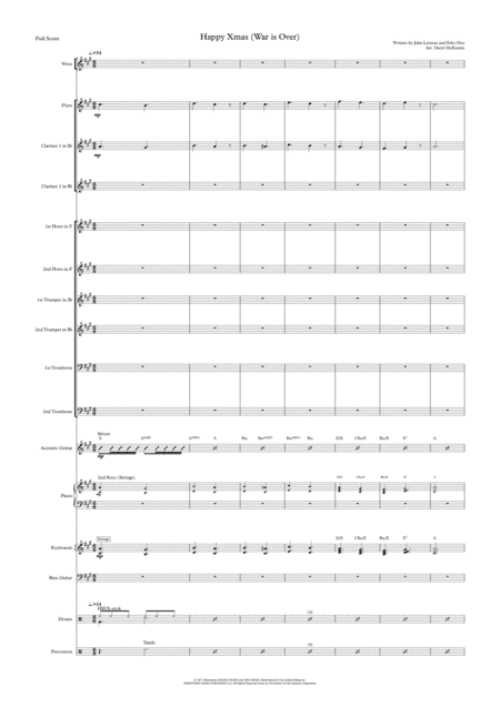 Happy Xmas (War Is Over) (arr. Daryl McKenzie)