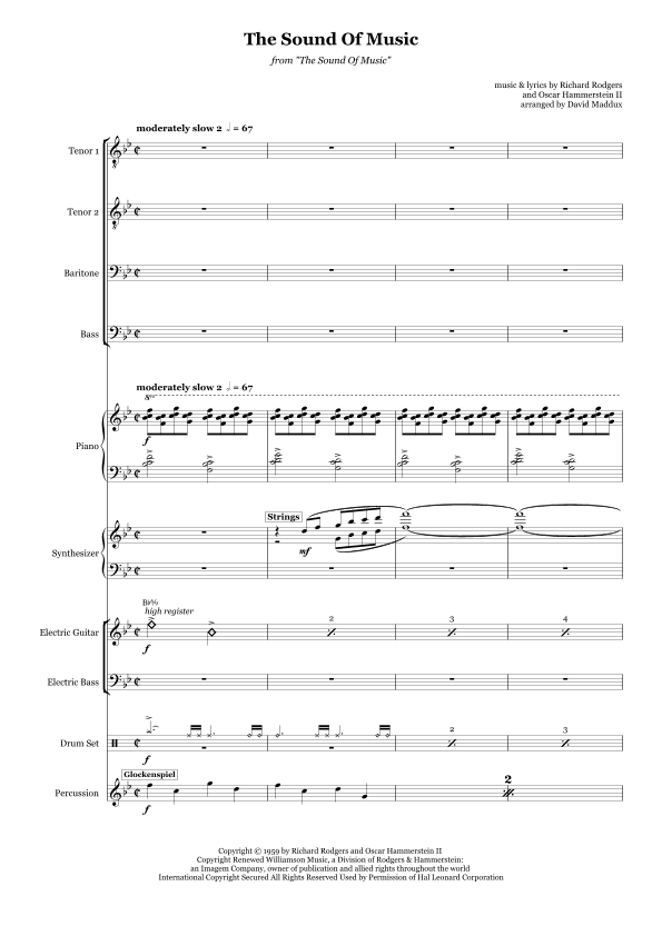 The Sound Of Music (arr. David Maddux)