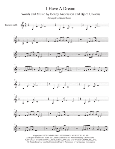 I Have A Dream (arr. Kevin Busse)