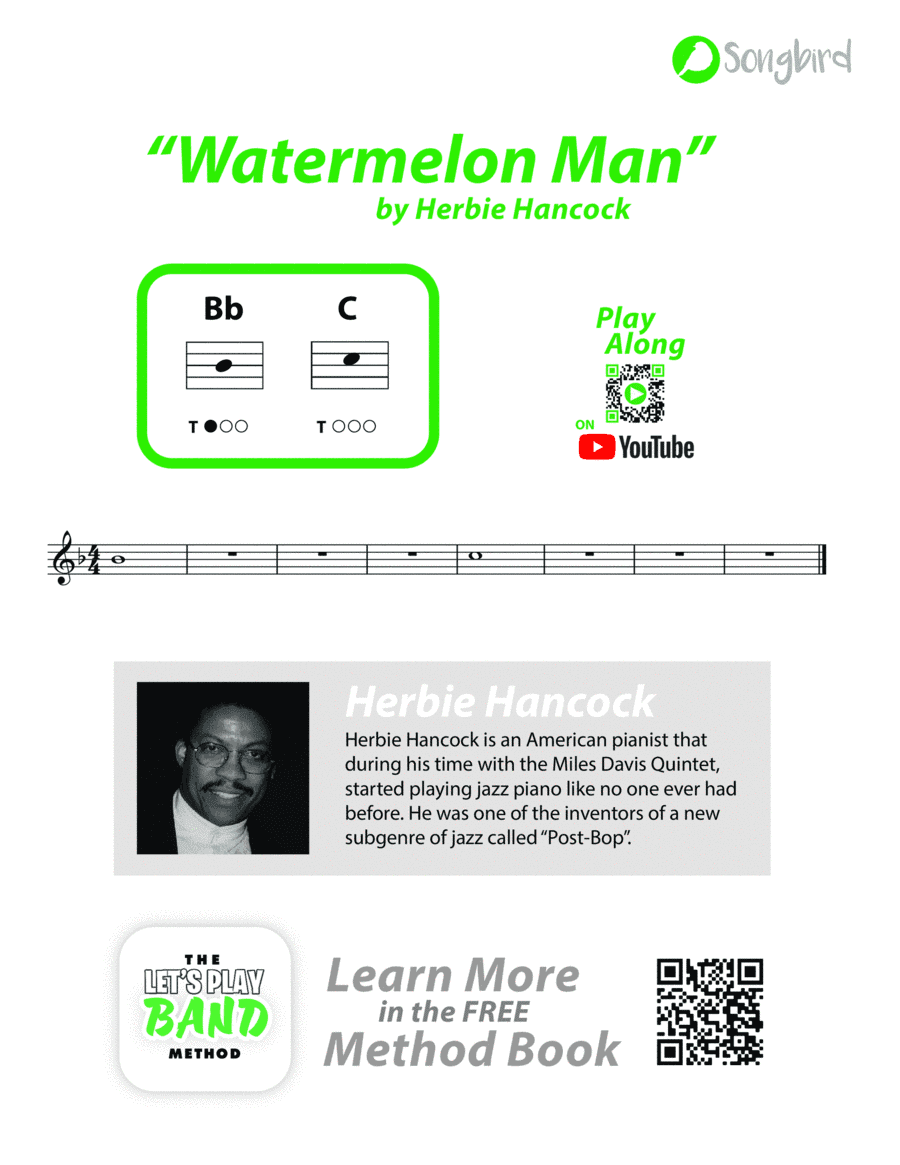 Watermelon Man (arr. SongBird Music)