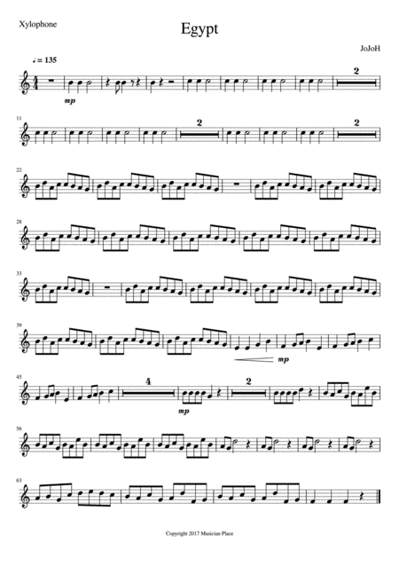 Egypt - Xylophone