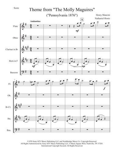 The Molly Maguires (arr. Nathaniel Hontz)