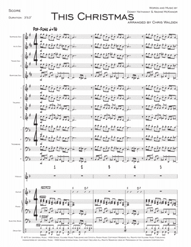 This Christmas (arr. Chris Walden)