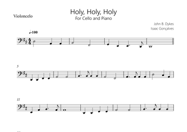 Holy Holy Holy (arr. Isaac Gonçalves)