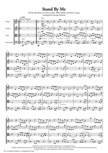 Stand By Me (arr. George Morton)