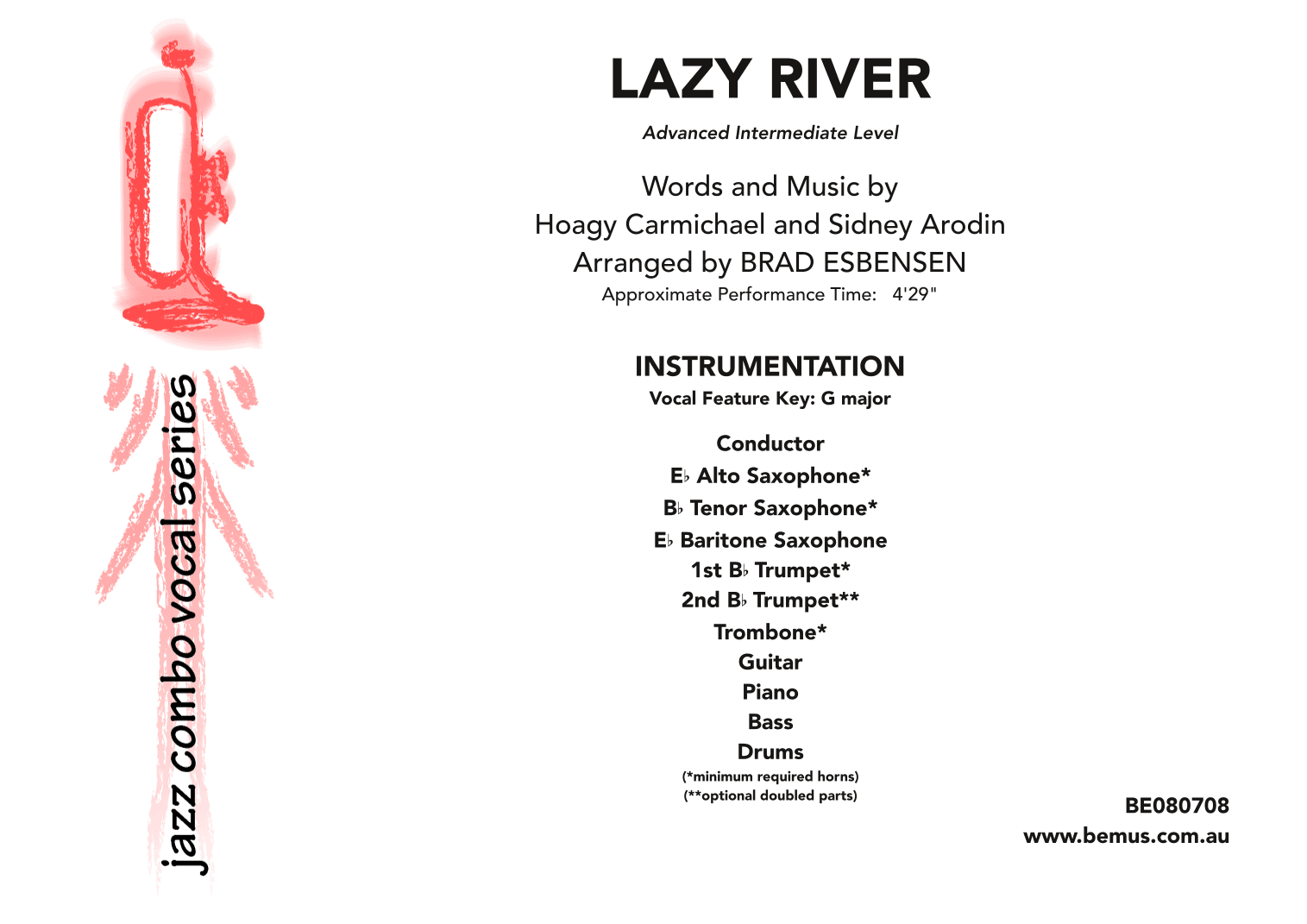 Lazy River (arr. Brad Esbensen)