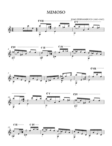 MIMOSO (arr. Globrazil)