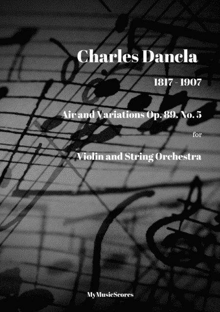 Dancla Air and Variations Op.89 No.5 (arr. Paul Wood)