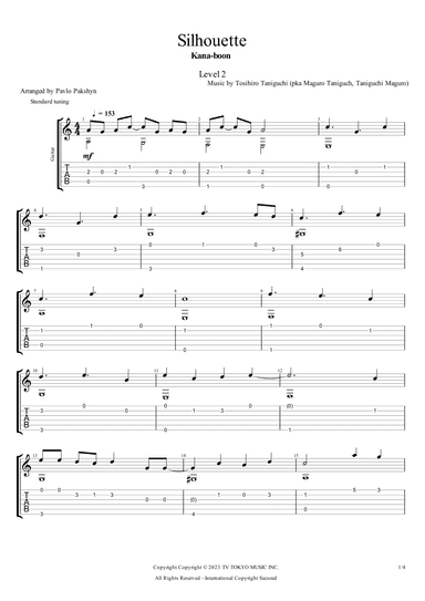 Silhouette (arr. Pavlo Pakshyn)