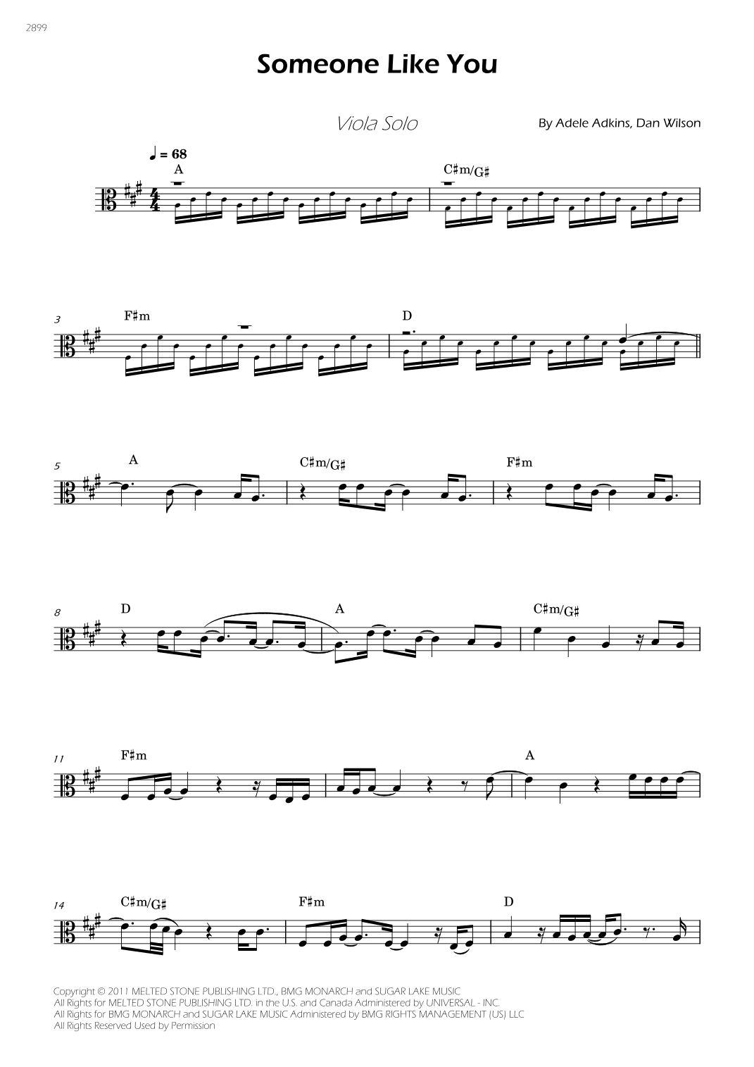 Someone Like You (arr. César Madeira)