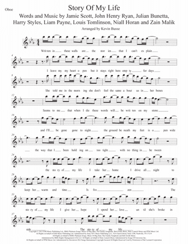 Story Of My Life (arr. Kevin Busse)