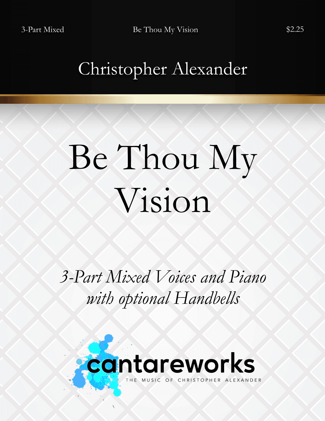 Be Thou My Vision (3-Part) (arr. Christopher Alexander)