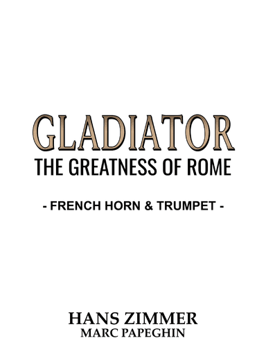 The Greatness Of Rome (arr. Marc Papeghin)