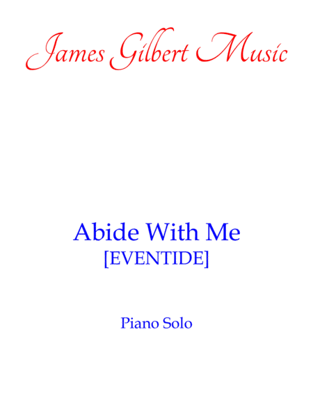 Abide With Me (arr. James Gilbert)