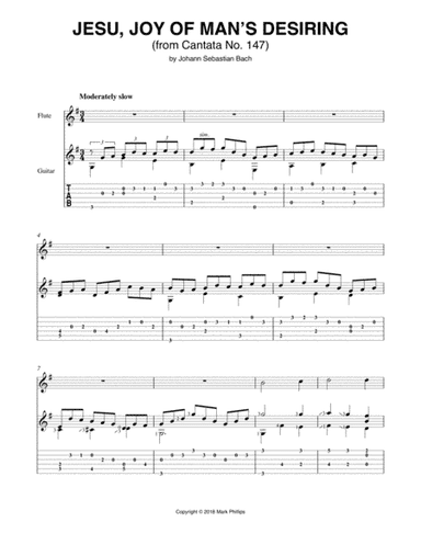 Jesu, Joy of Man's Desiring (arr. Mark Phillips)