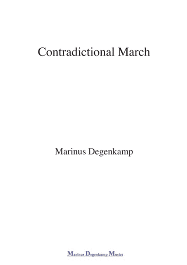 Contradictional March for wind ensemble