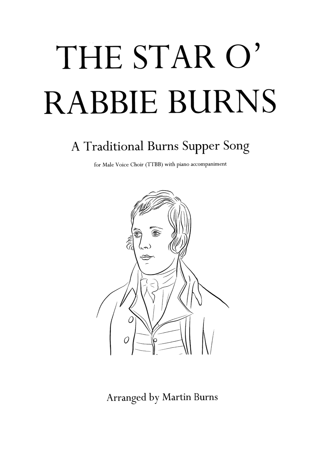 The Star o' Rabbie Burns (arr. Martin Burns)