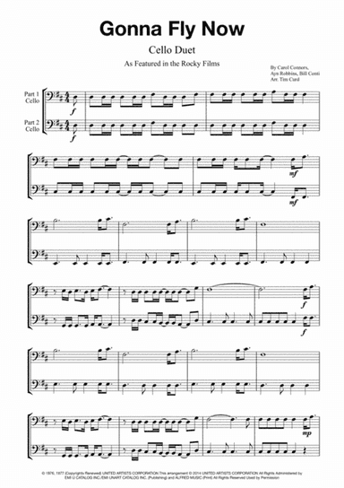 Gonna Fly Now (arr. Tim Curd)